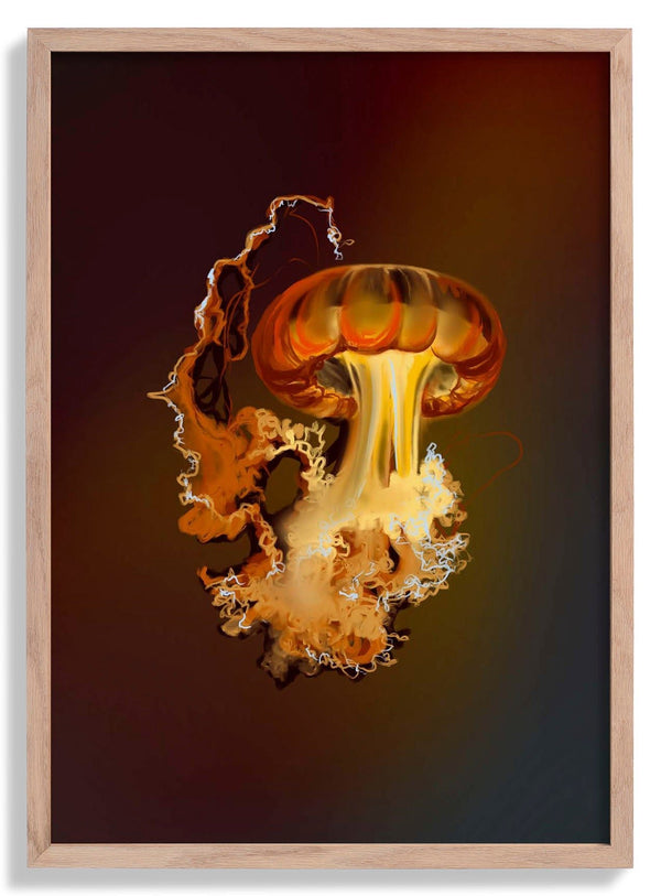 Energy Kiss Jellyfish von Julia Charlott