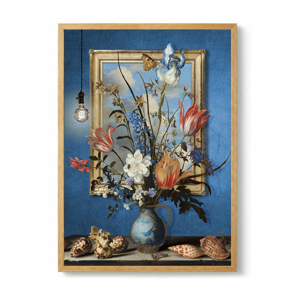 Enlightened Floral Still Life de Marja van den Hurk