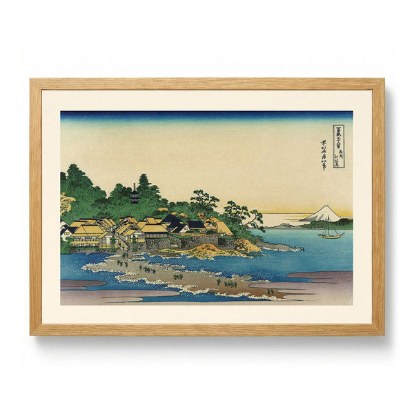 Enoshima in Sagami Province di Katsushika Hokusai