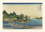 Enoshima in Sagami Province by Katsushika Hokusai - Kuriosis Fine Art GmbH