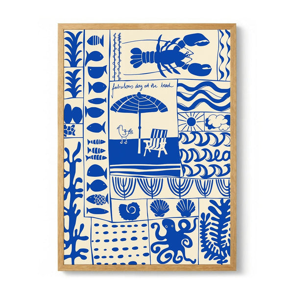 Fabulous Beach Day by Annick