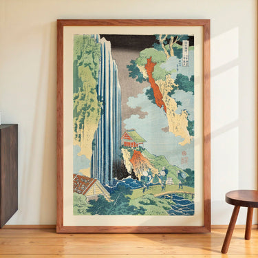 Falls of Ono on the Kisokaidō by Katsushika Hokusai - Kuriosis Fine Art GmbH