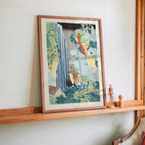 Falls of Ono on the Kisokaidō by Katsushika Hokusai - Kuriosis Fine Art GmbH