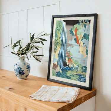 Falls of Ono on the Kisokaidō by Katsushika Hokusai - Kuriosis Fine Art GmbH