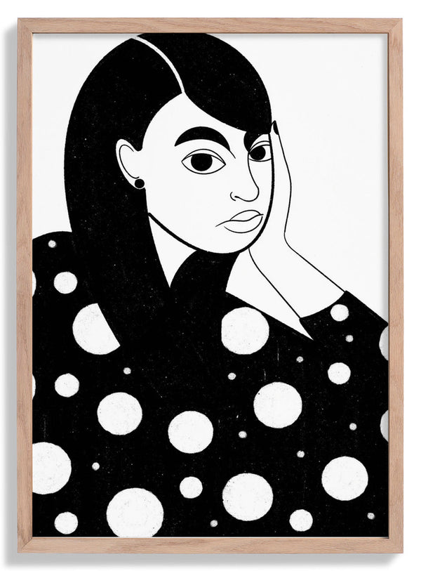 Fancy Lady Polka Dots par Nicole Marra