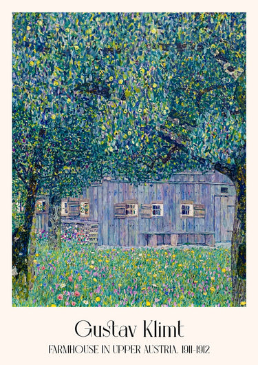 Farmhouse in Upper Austria by Gustav Klimt - Kuriosis Fine Art GmbH