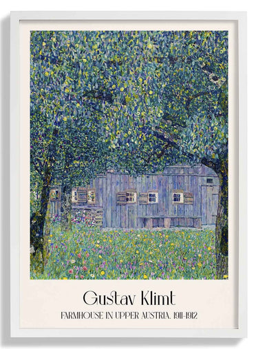 Farmhouse in Upper Austria by Gustav Klimt - Kuriosis Fine Art GmbH