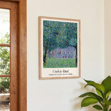 Farmhouse in Upper Austria by Gustav Klimt - Kuriosis Fine Art GmbH