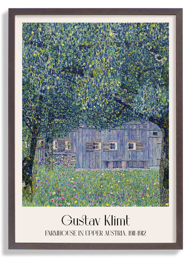 Farmhouse in Upper Austria by Gustav Klimt - Kuriosis Fine Art GmbH