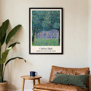 Farmhouse in Upper Austria by Gustav Klimt - Kuriosis Fine Art GmbH