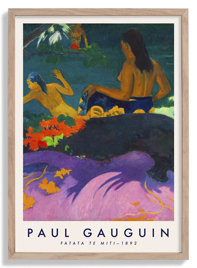 Fatata Te Miti by Paul Gauguin