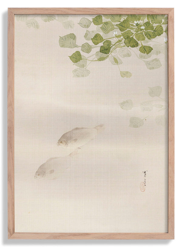 Fish (1887) by Watanabe Seitei