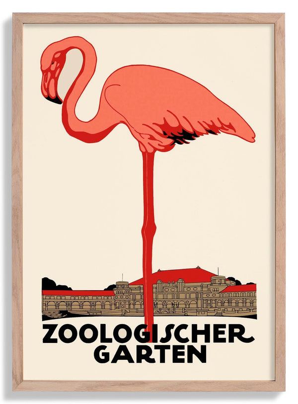 Flamingo Zoologischer Garten de Julius Klinger