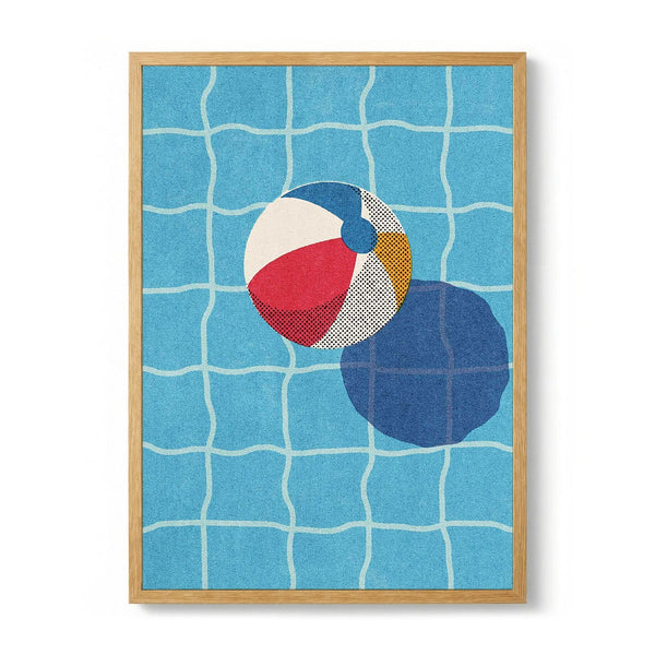 Floating Beach Ball by Daniel Coulmann