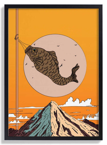 Floating Fish Dream by Nicholas - Kuriosis Fine Art GmbH