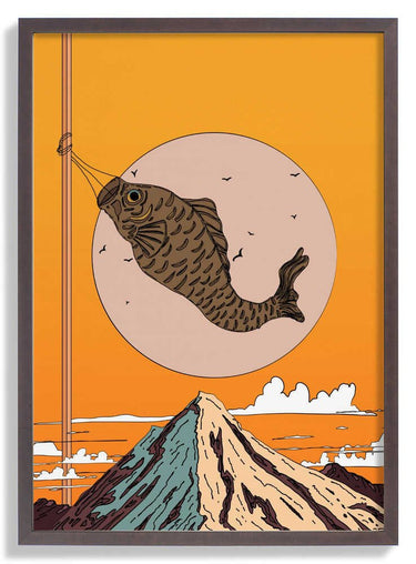 Floating Fish Dream by Nicholas - Kuriosis Fine Art GmbH