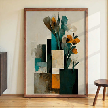 Floral Geometry by Treechild - Kuriosis Fine Art GmbH