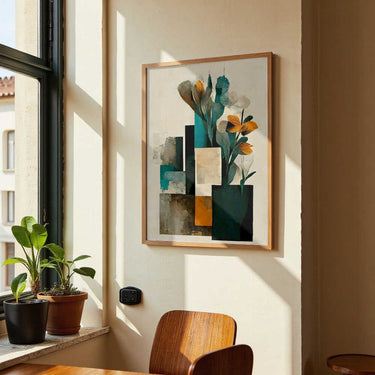 Floral Geometry by Treechild - Kuriosis Fine Art GmbH