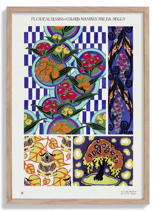 Floréal Dessins Coloris Nouveau Nr 13 by E.A. Séguy