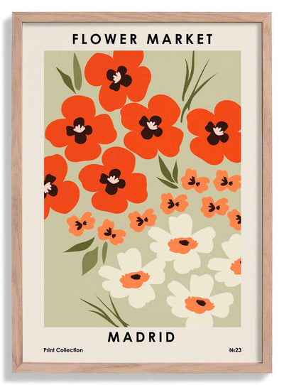 Flower Market Madrid par NKTN