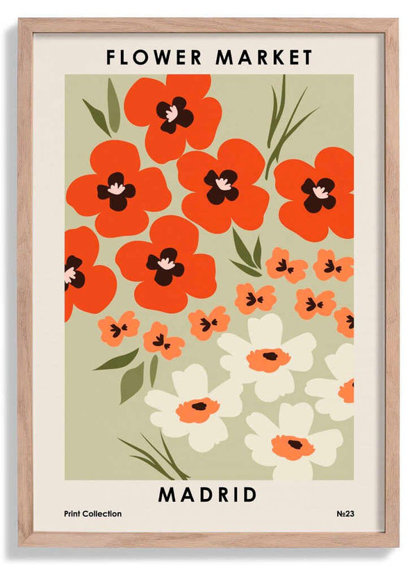 Flower Market Madrid von NKTN