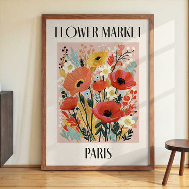 Flower Market Paris France by Dirkie Nell - Kuriosis Fine Art GmbH