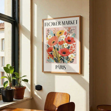 Flower Market Paris France by Dirkie Nell - Kuriosis Fine Art GmbH