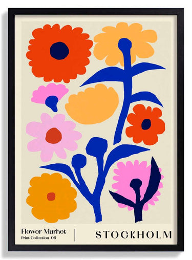 Flower Market. Stockholm by NKTN - Kuriosis Fine Art GmbH