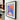 Flowers Vase Blue Orange Papiers Découpés Art Exhibition - Kuriosis Fine Art GmbH