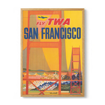 Fly TWA – San Francisco (1957)