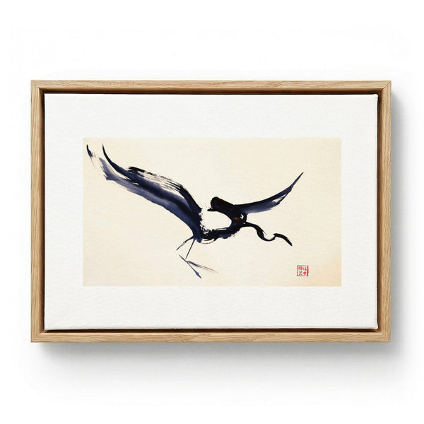 Flying Ink Crane by RodMacIver