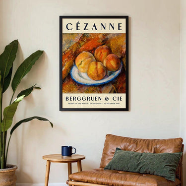 Four Peaches Art Exhibition By Paul Cézanne - Kuriosis Fine Art GmbH