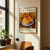 Vier Pfirsiche Kunstausstellung von Paul Cézanne - Kuriosis Fine Art GmbH