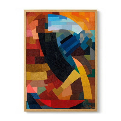 Fragments de figure à l’ensemble des plans von Otto Freundlich