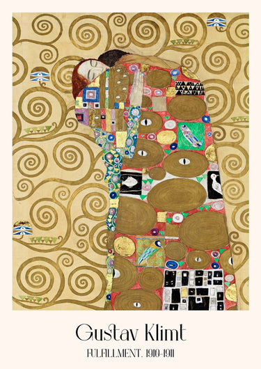 Fulfillment by Gustav Klimt - Kuriosis Fine Art GmbH