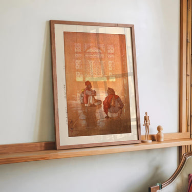 Fuwatepuuru Shikuri A Window in Fatehpur - Sikri 1931 by Hiroshi Yoshida - Kuriosis Fine Art GmbH