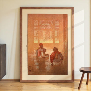 Fuwatepuuru Shikuri A Window in Fatehpur - Sikri 1931 by Hiroshi Yoshida - Kuriosis Fine Art GmbH