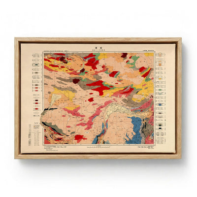 Geological of Asia — Mongolia