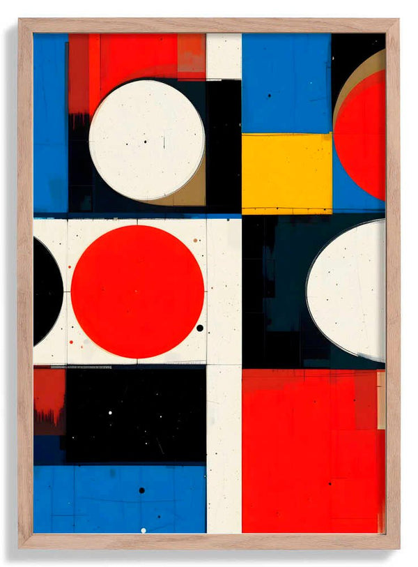 Geometric Shapes And Bold Colors von Kintsugi99