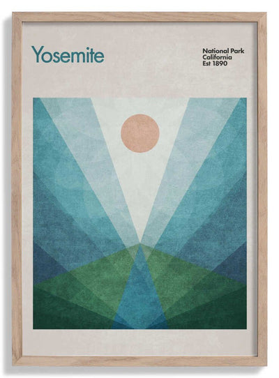 Geometric Sunrise door Emel Tunaboylu
