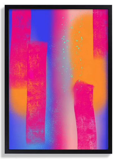 Glow Abstract Art Print - Kuriosis Fine Art GmbH