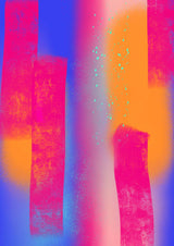 Glow Abstract Art Print - Kuriosis Fine Art GmbH