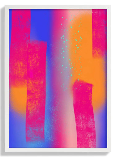 Glow Abstract Art Print - Kuriosis Fine Art GmbH