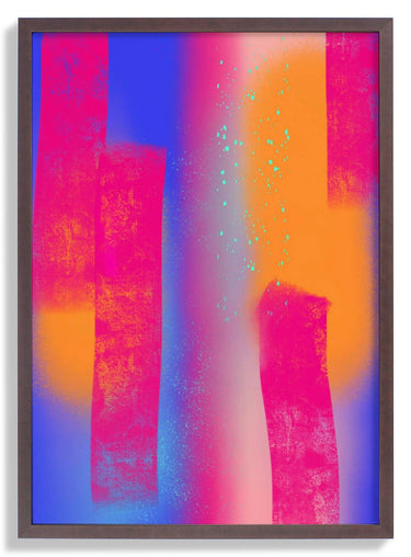 Glow Abstract Art Print - Kuriosis Fine Art GmbH