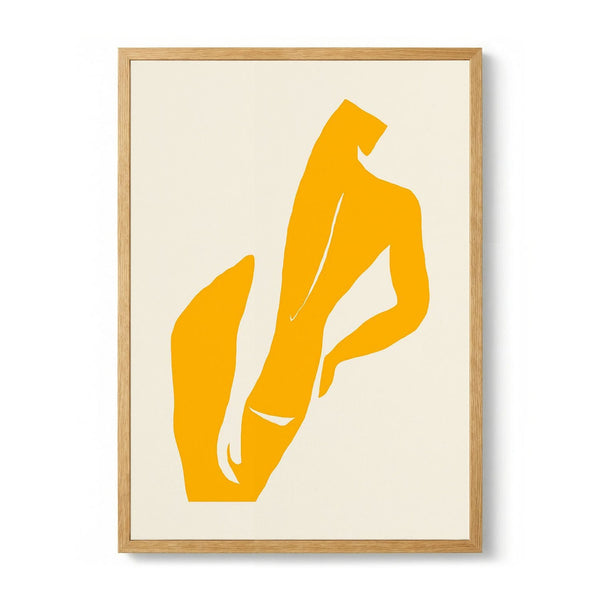 Golden Nude Figure by Little Dean