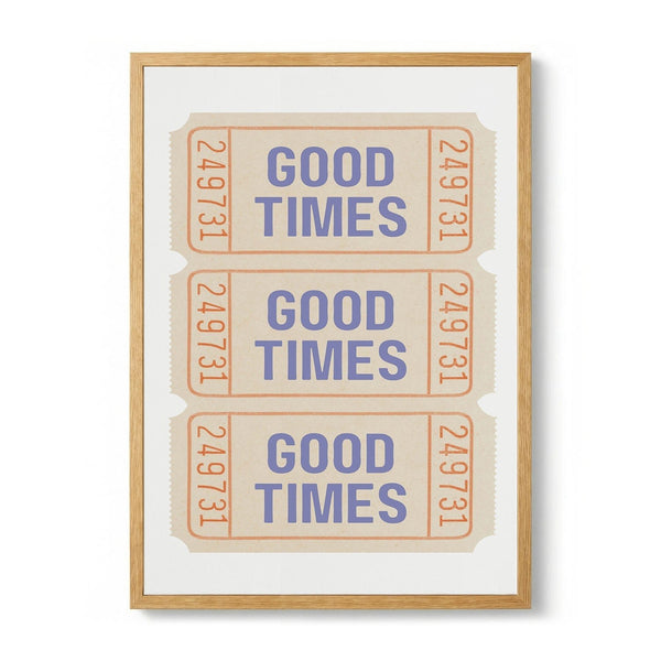 Good Times Tickets by Jolly and Dash