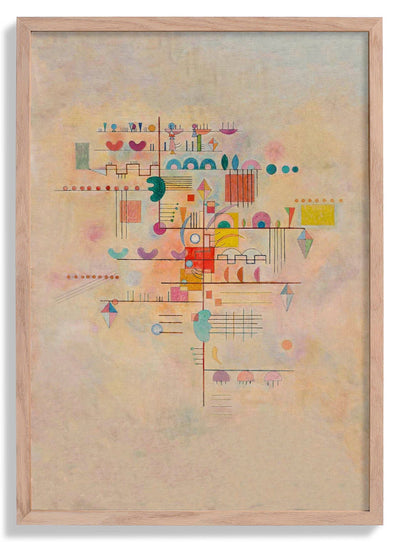 Graceful Ascent by Wassily Kandinsky