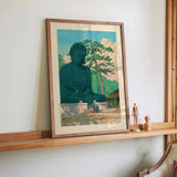 Great Buddha at Kamakura by Hasui - Kuriosis Fine Art GmbH