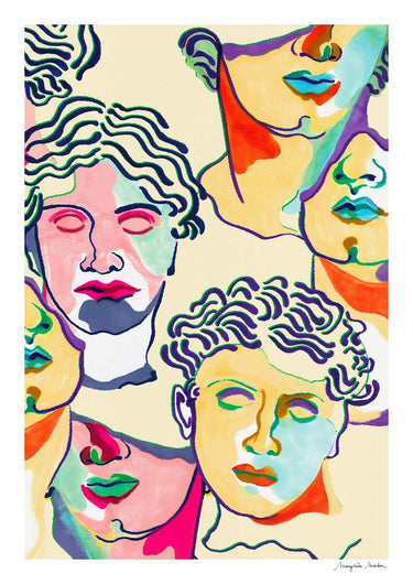 Greek Statues by MARYLENE MADOU - Kuriosis Fine Art GmbH