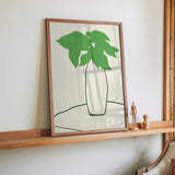 Green Leaves On The Table by Little Dean - Kuriosis Fine Art GmbH